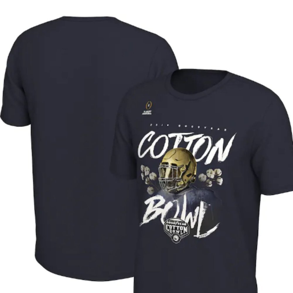 Notre Dame Fighting Irish Nike College Football Playoff 2018 Cotton Bowl T-shirt